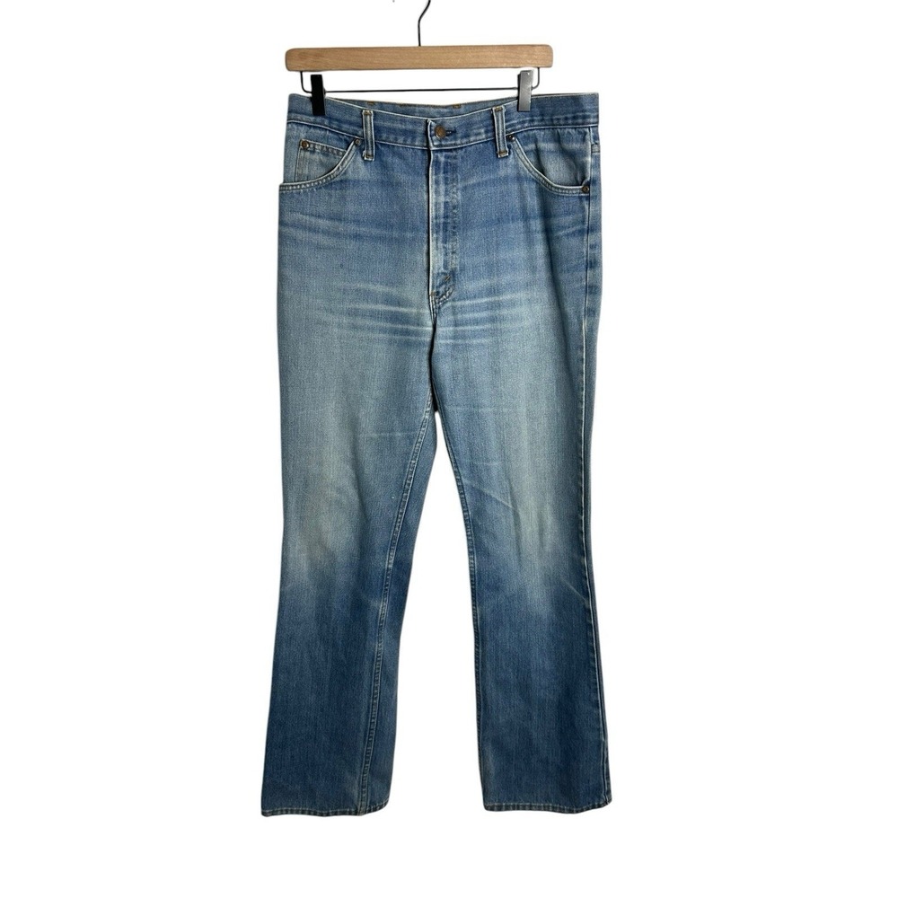 Vintage‎ Gap Jeans Pioneer Fashion 70s 80s Flare leg mens size 36x35